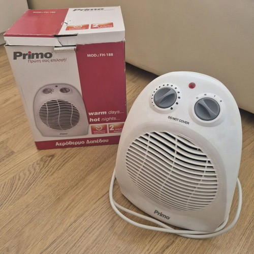 Primo floor fan heater like new