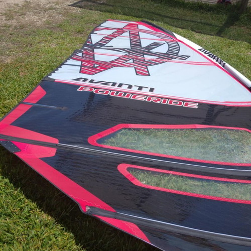 Avanti Poweride 7.0 m Windsurfing Sail used, freerace freeride no cam