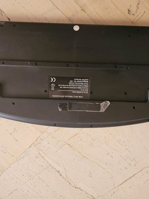 Usb multimedia keyboard used