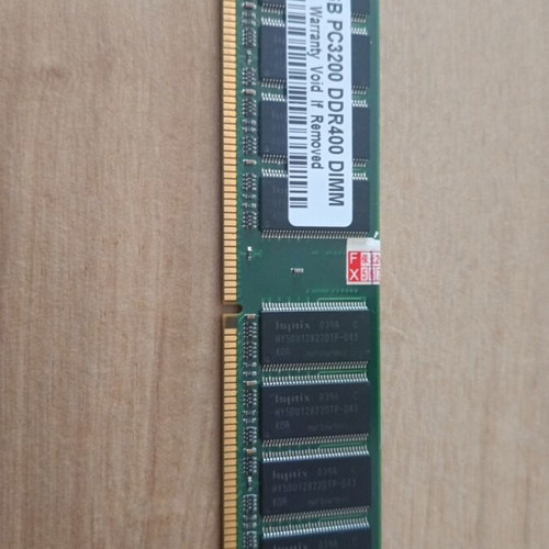 Ram card used for retro computer DDR SDR SIMM 1GB DDR400 GoldStar IMB