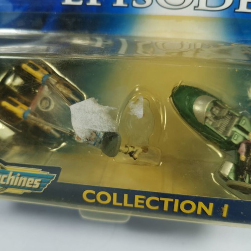 Star Wars Episode Micro Machines Collection used, 1999 set Hasbro Galoob