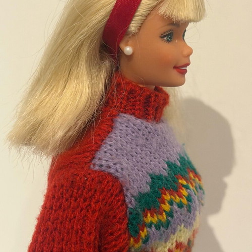Barbie Tree Trimming doll special edition 1998 like new