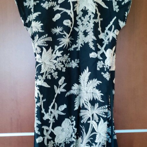 Clockhouse tied dress like new, black and white, size S