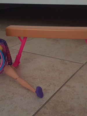 Barbie Rhythmic Gymnastics Athlete Doll like new