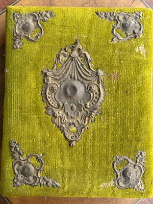 Άλμπουμ βελούδινο μεταχειρισμένο από τα τέλη του 20ου αιώνα