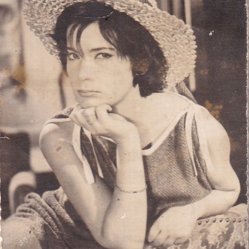 Jenny Karezi vintage photo card