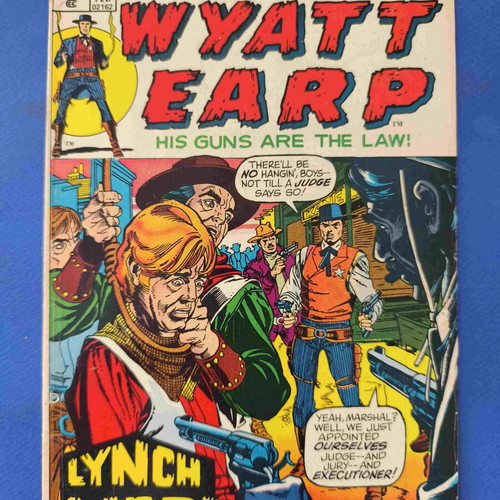 Wyatt Earp 32 comic book used, English