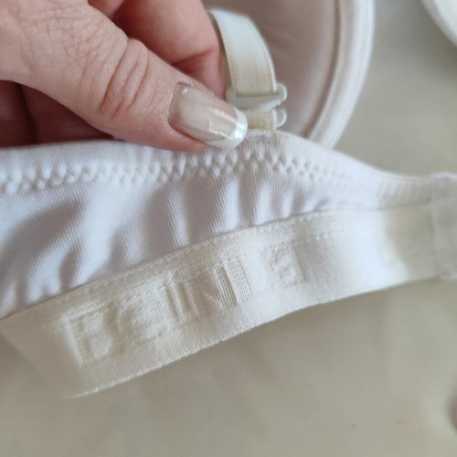 Belinda Vintage Women's Bra Size 75C White New
