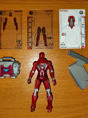 Φιγούρα Iron Man Mark V (Suitcase Missile Launcher) σαν καινούργιο