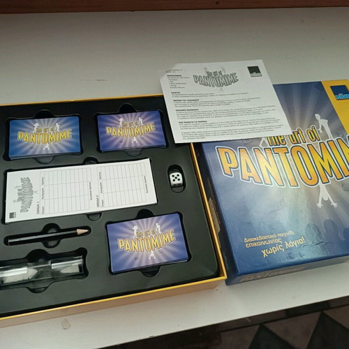 Pantomime board game like new
