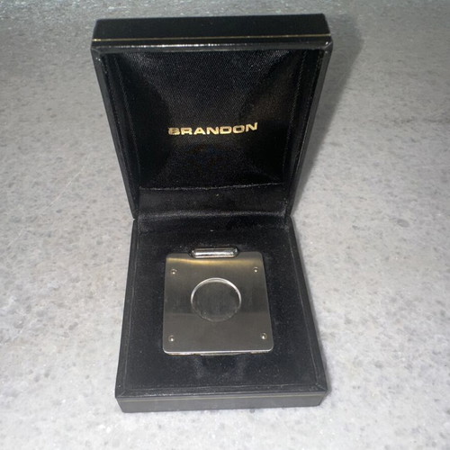 Cigar cutter CTS Solingen Germany like new with leather case Brandon