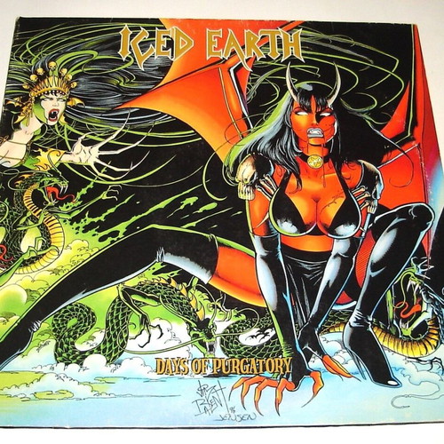 Iced Earth Days Of Purgatory LP used, metal