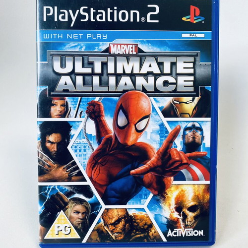 Marvel Ultimate Alliance PlayStation 2 PS2 used, complete, English