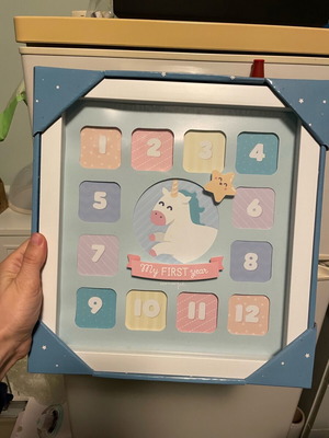 Baby frame new for baby's first year