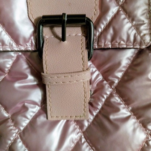Pink Quilted Crossbody Bag like new