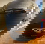 Κράνος Μαύρο Corsa CF-155 μεταχειρισμένο, flip-up 1600 gr