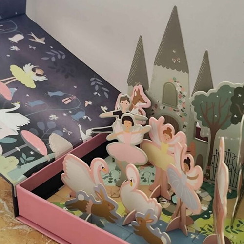 Pop-Out Playscenes Ballet Puzzle for Kids