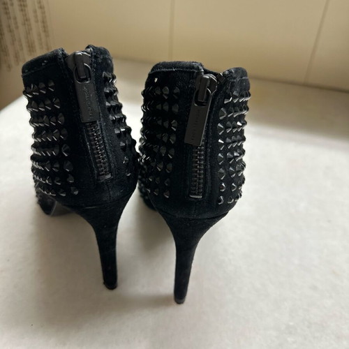 Michael Kors ankle boots black with strass studs like new, size 37