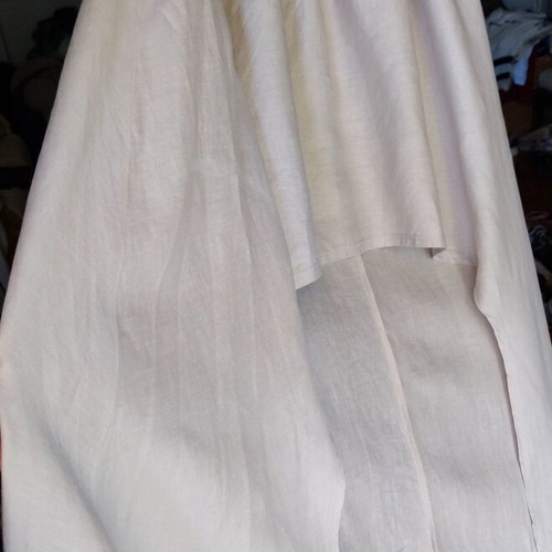 G-Throu women's linen skirt maxi, like new, beige, one size