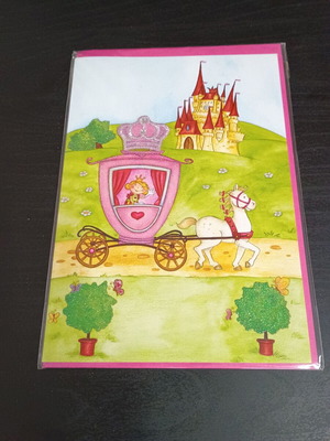 Postcard set 10 pieces with glitter, various themes