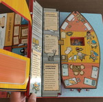 3D Pirate Puzzle Book used, paper