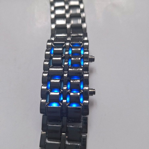 Men's metal watches used, set of 2, 21 cm strap length