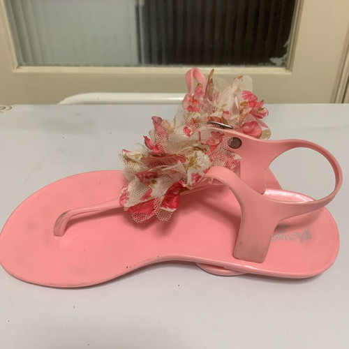 Pink sandals size 37 used