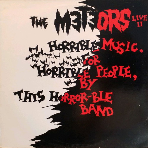 The Meteors Live II vinyl used, psychobilly punk