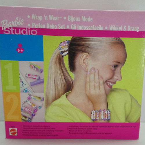 Mattel Barbie Studio Jewel 'N Wear 2000 kit brand new