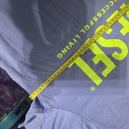 Diesel T-shirt size L, blue
