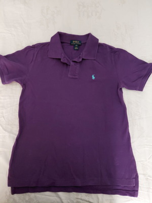 Polo Ralph Lauren boys' shirt, purple, age 10-12