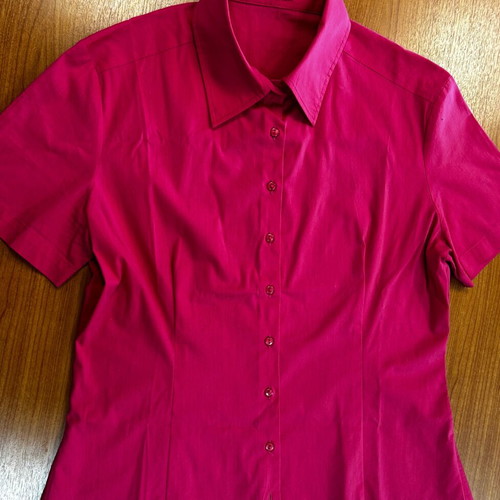 Julia Bergovich women's cotton shirt XL 42 pink like new