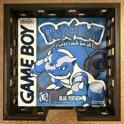 Pokémon square coasters 3d printed, new, gameboy cartridges