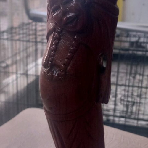 Ebony wood carving like new, bought in 1960 from Africa
