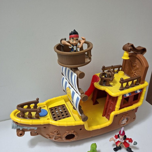 Mattel Capt. Jake Large Pirate Ship like new