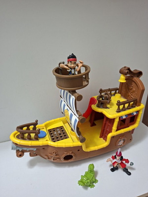 Mattel Capt. Jake Large Pirate Ship like new