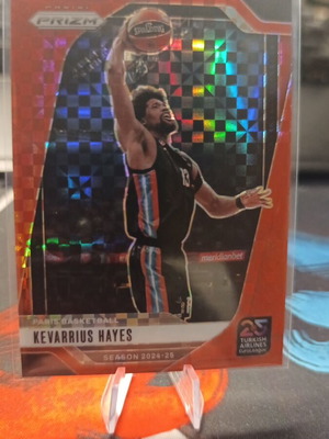 Kevarrius Hayes 24-25 Euroleague PRIZM card like new