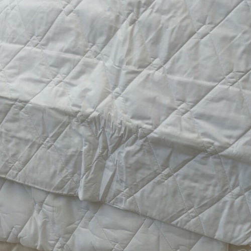Quilted pillowcases with zipper 45x65 new