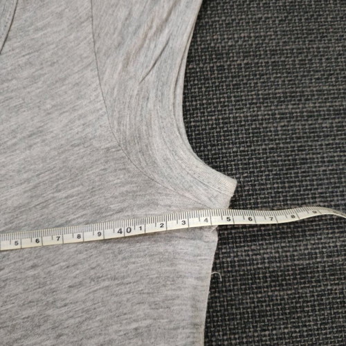 T shirt blouse like new, size M, gray