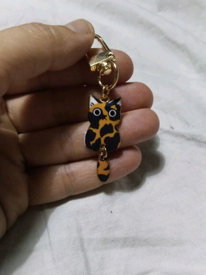 Μπρελόκ Κινουμένων Σχεδίων Γατών καινούργιο, ανθεκτικό κράμα