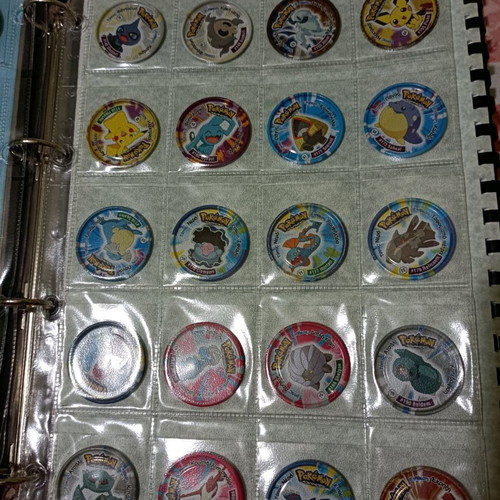 Pokémon metal advance used, collection 1-100 with album and sleeves