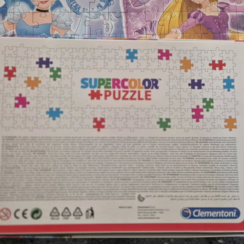 Clementoni Minnie and Princess puzzle set of 3 used for girls
