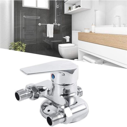 Topincn mixer valve like new for hot and cold water, bathroom shower