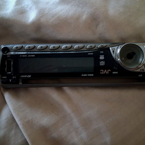 JVC KD-G411 detachable faceplate used for car radio CD MP3 USB