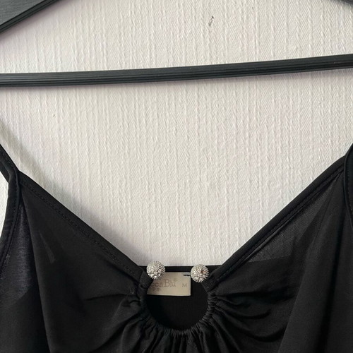Rebecca Blu top used, size S-M, black