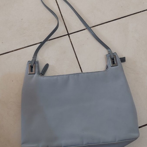 Francesco shoulder bag with wallet used, gray