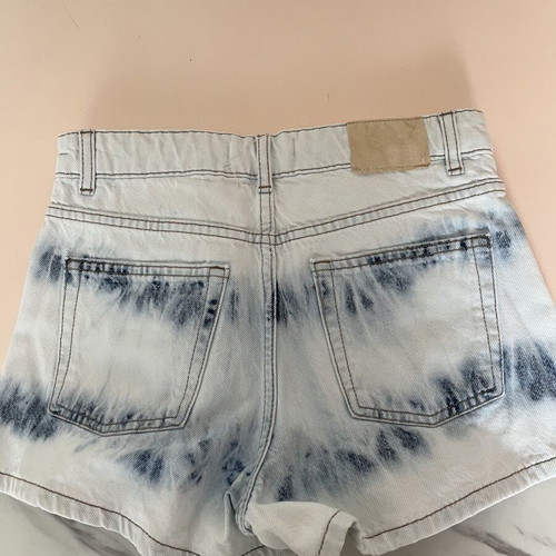 Zara girls' shorts like new, size 11-12 years, white and blue