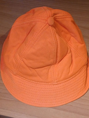 Buck Bay hunting hat vintage used, orange size M