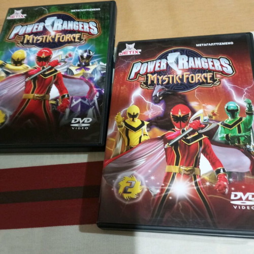 Power Rangers 1&2 Mystic Force DVD used, pack