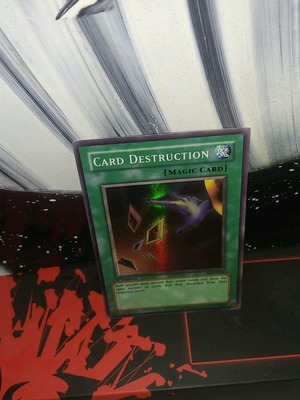 Yugioh Card Card Destruction 1st Edition used